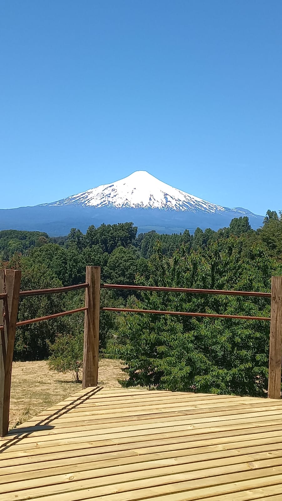 Foto 7 de A070 Hermosa casa con vista panorámica al Volcán Villarrica sector los Guindos